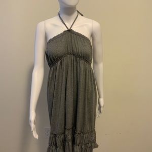 Juicy couture ruffled hem mini dress